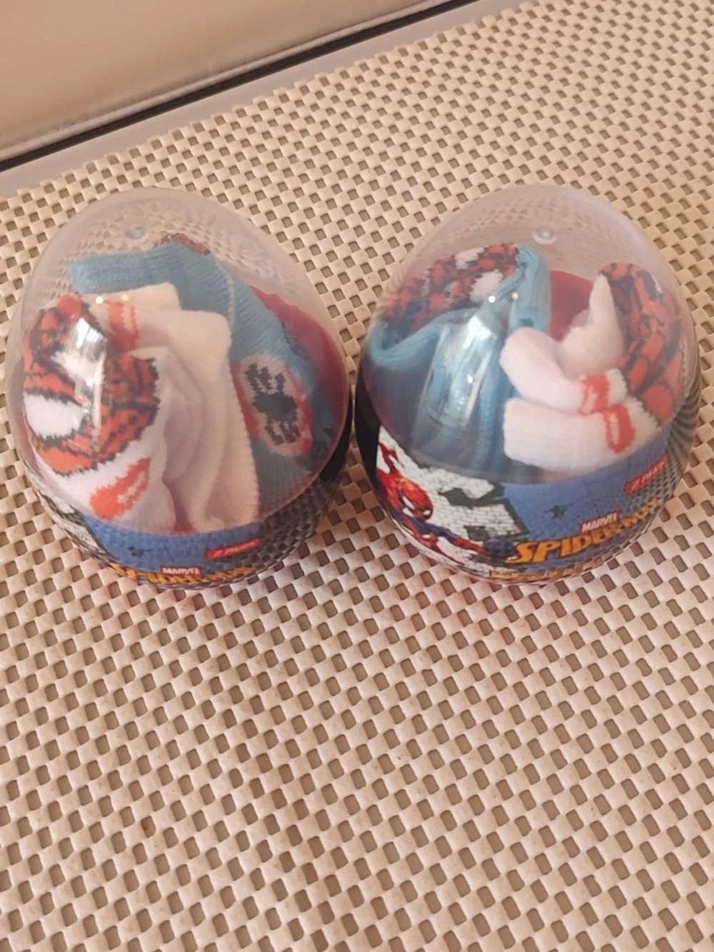 Spider-man Toddler Boys Size 4-7 No Show Socks 4 Pairs NWT Egg Container Easter